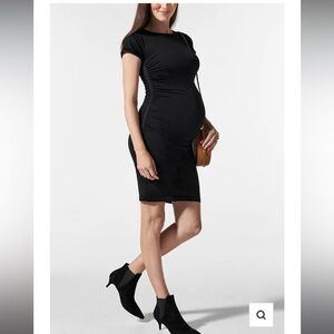 Blanqi maternity cap sleeve dress